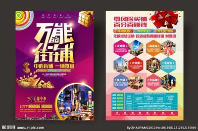 地產(chǎn)廣告 商鋪廣告 商鋪單頁(yè)